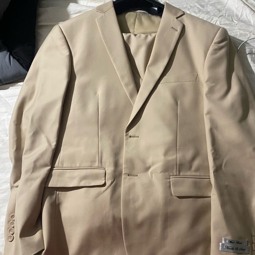 Stitch & Needle Tan Suit